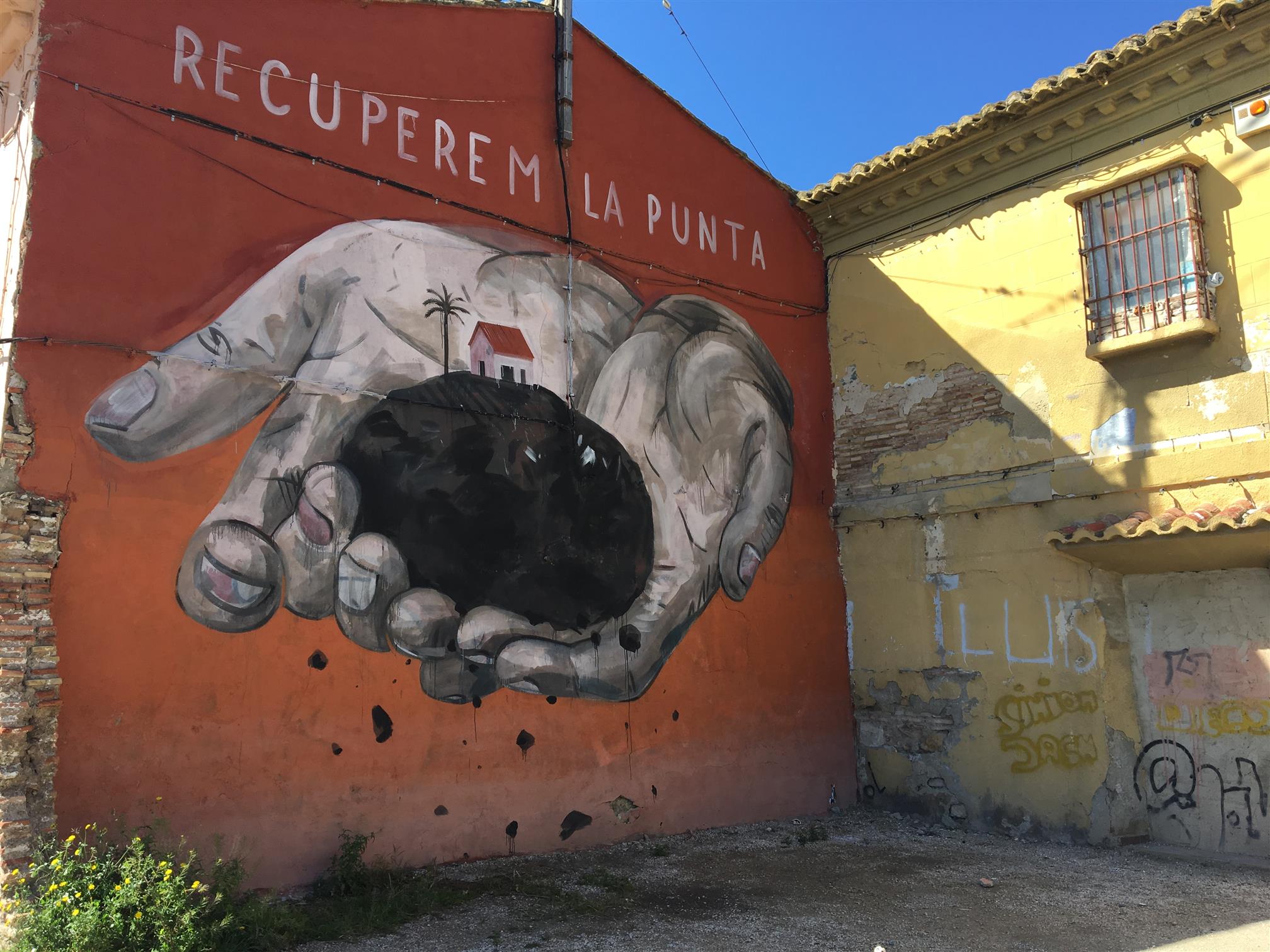 Mural d'Escif a La Punta